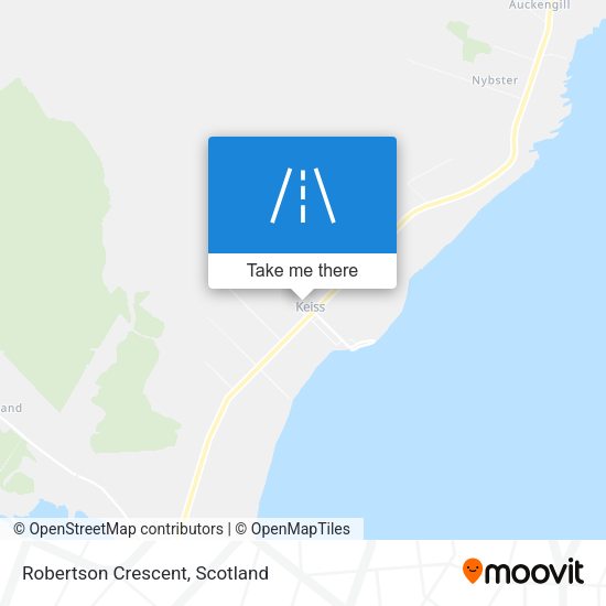 Robertson Crescent map
