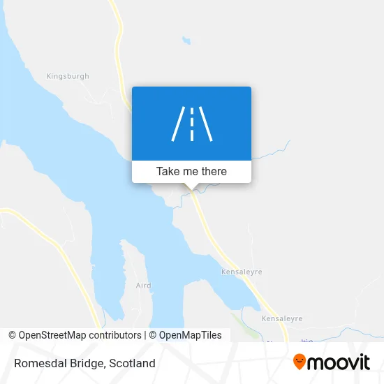 Romesdal Bridge map