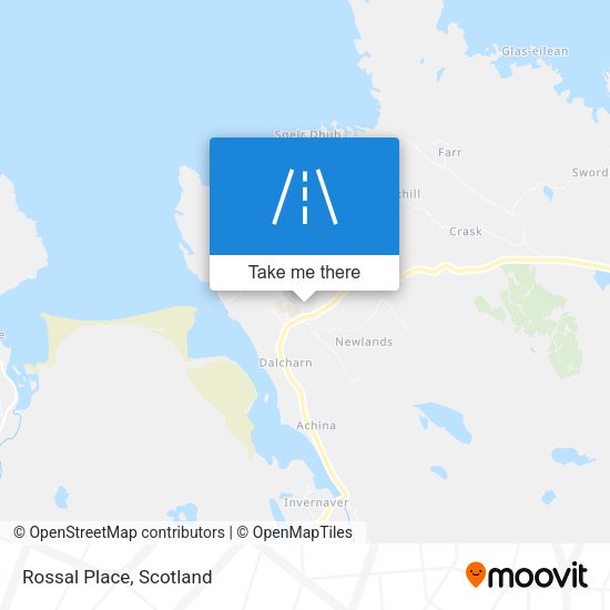 Rossal Place map