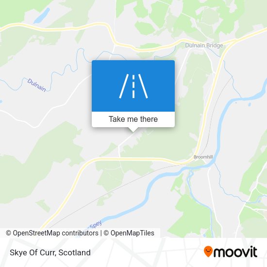 Skye Of Curr map