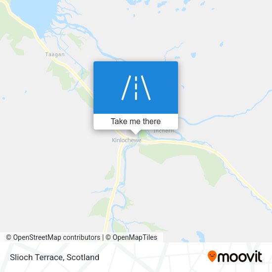 Slioch Terrace map