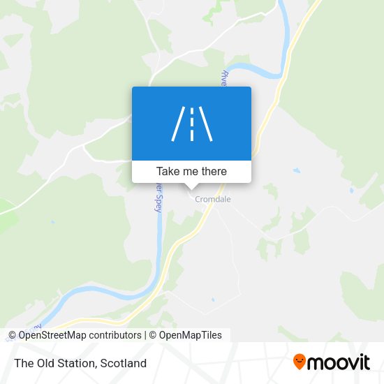 The Old Station map