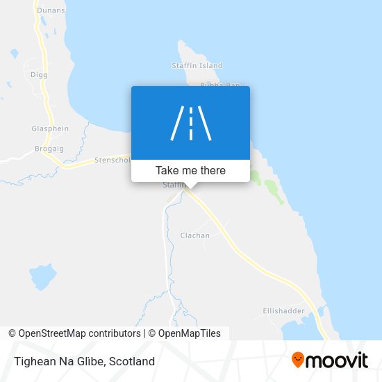 Tighean Na Glìbe map