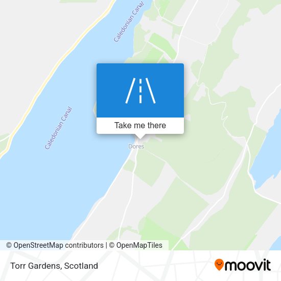 Torr Gardens map
