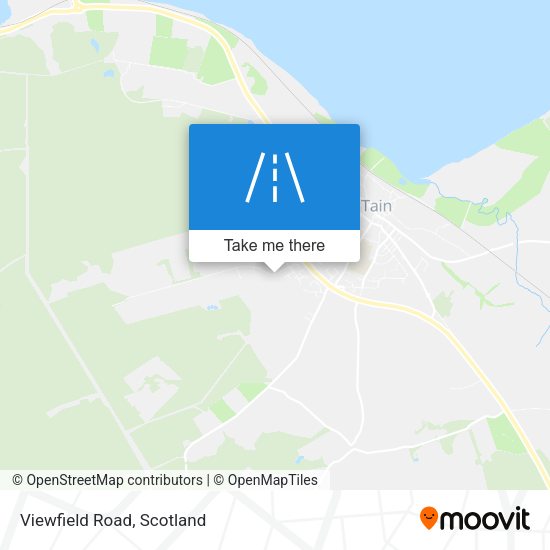 Viewfield Road map