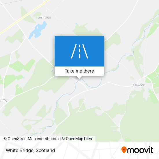 White Bridge map