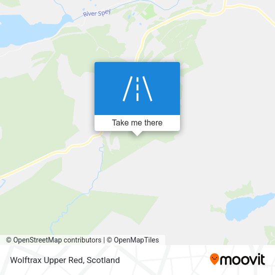 Wolftrax Upper Red map