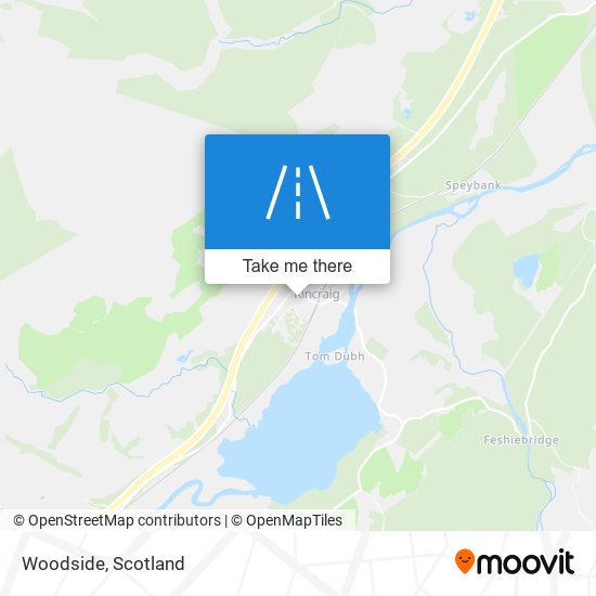 Woodside map