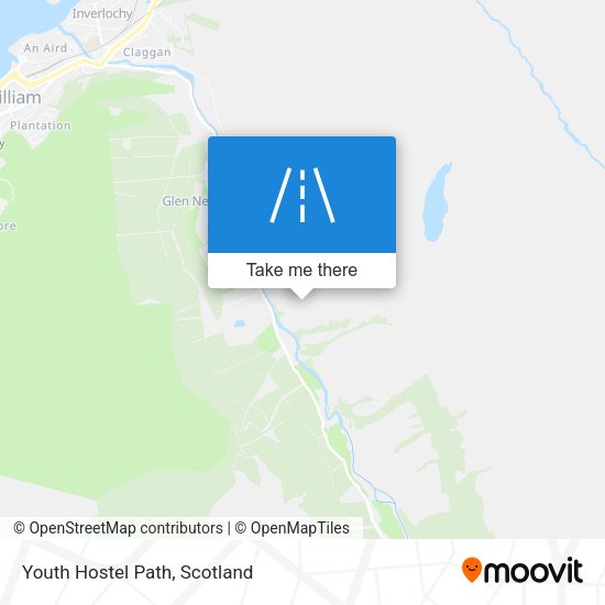 Youth Hostel Path map
