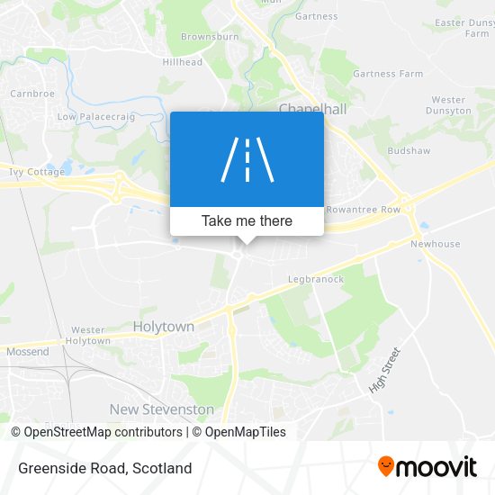 Greenside Road map