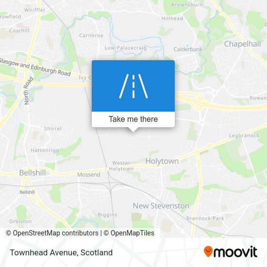 Townhead Avenue map