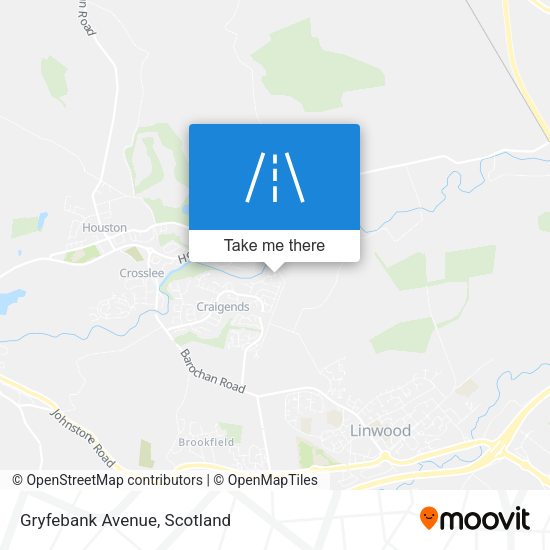 Gryfebank Avenue map