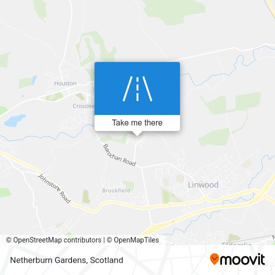 Netherburn Gardens map