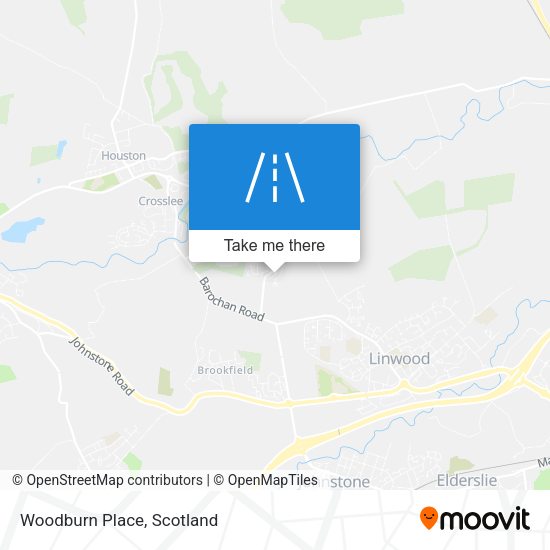 Woodburn Place map