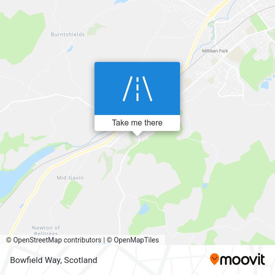 Bowfield Way map