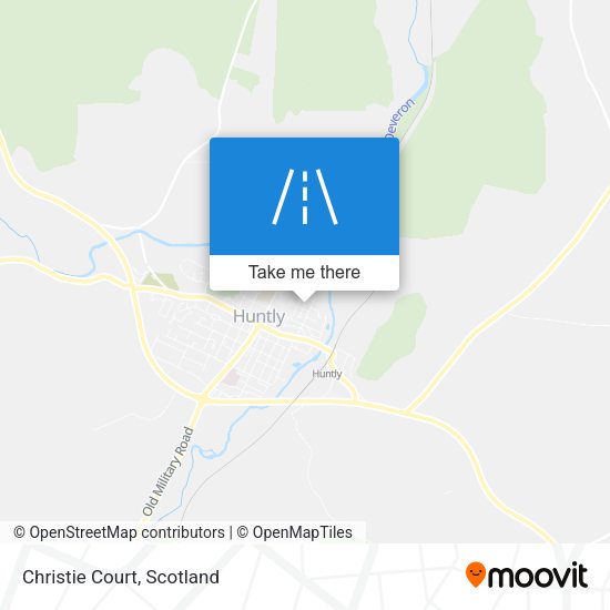 Christie Court map