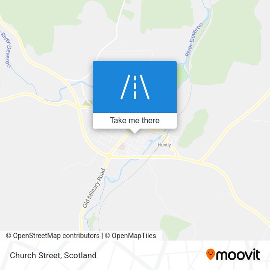 Church Street map