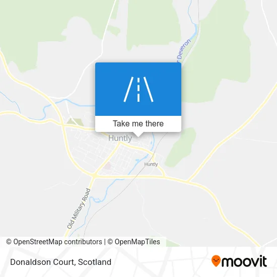 Donaldson Court map