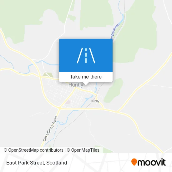 East Park Street map
