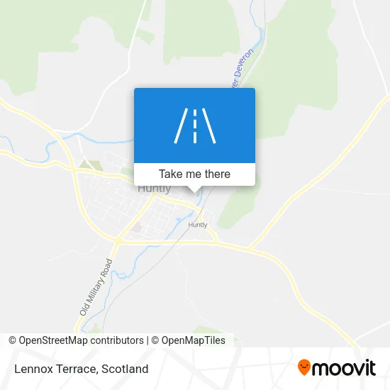 Lennox Terrace map