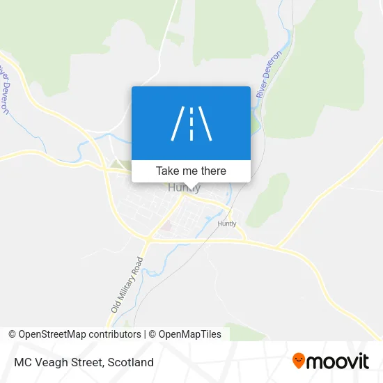 MC Veagh Street map