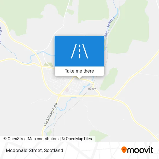 Mcdonald Street map