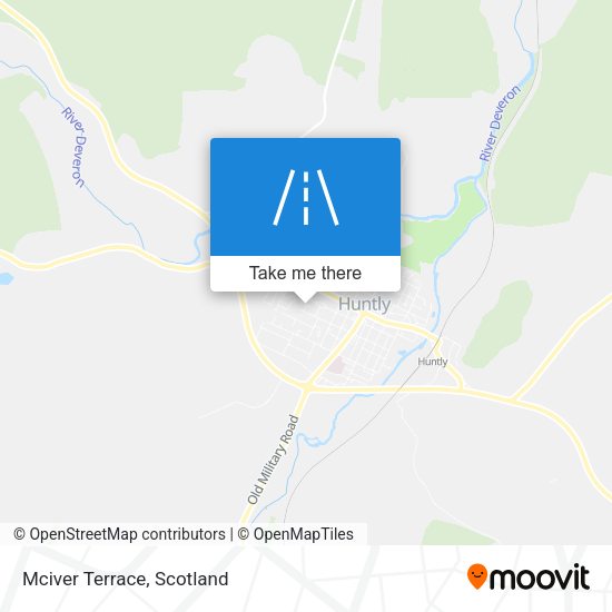 Mciver Terrace map