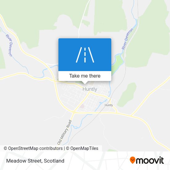 Meadow Street map