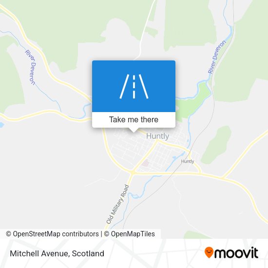 Mitchell Avenue map