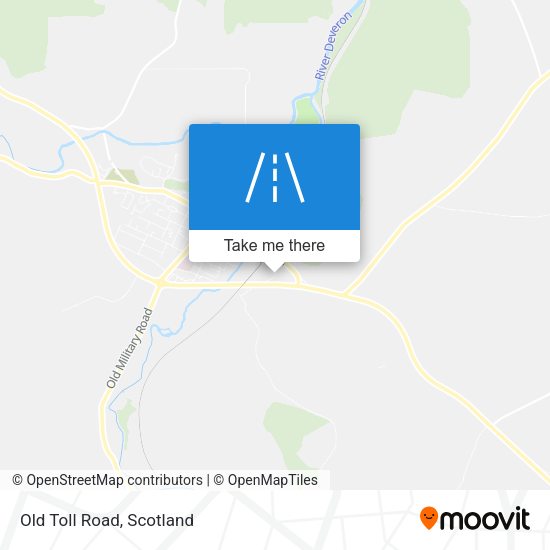 Old Toll Road map