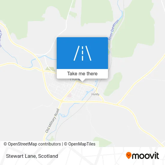 Stewart Lane map