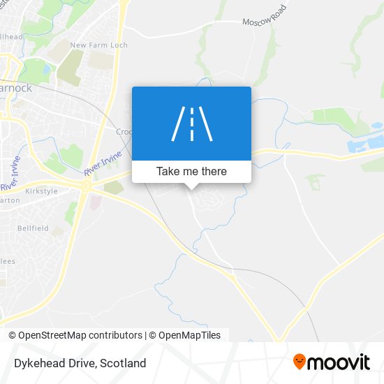 Dykehead Drive map