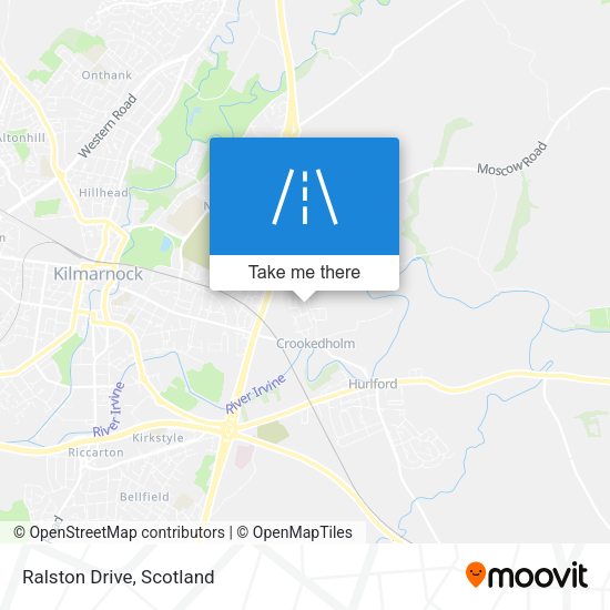 Ralston Drive map