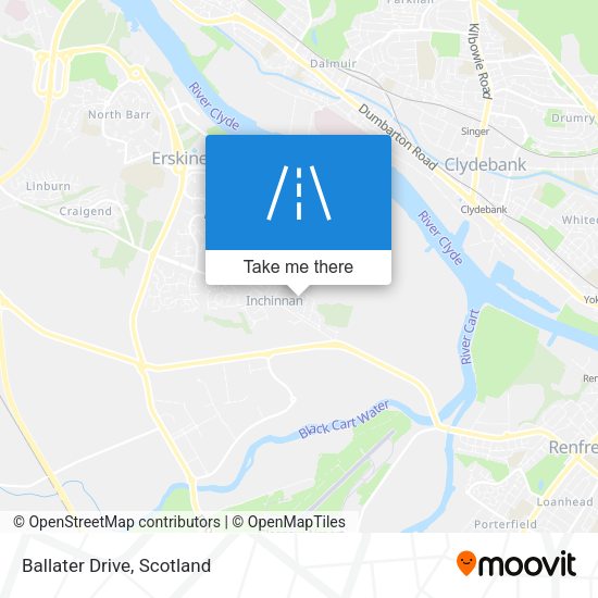 Ballater Drive map