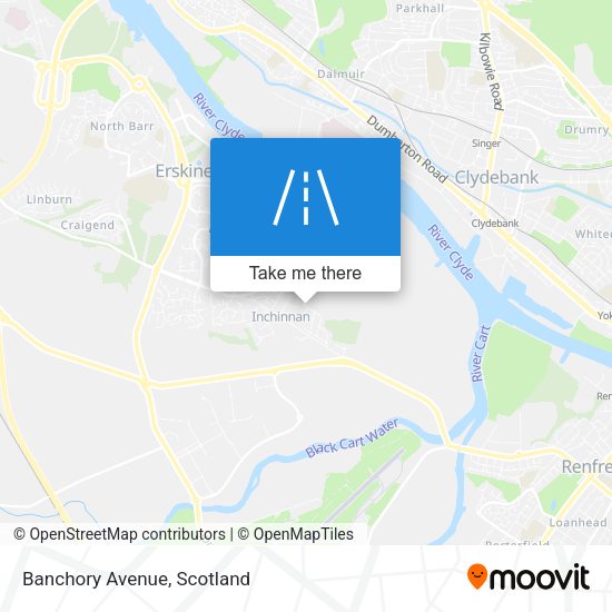 Banchory Avenue map