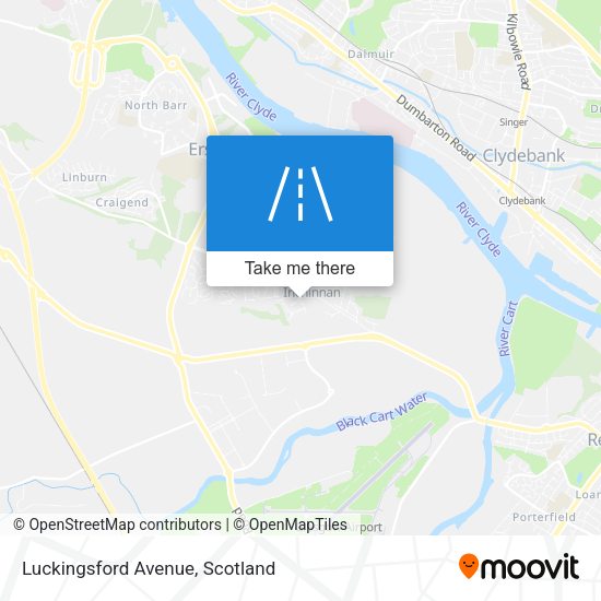 Luckingsford Avenue map