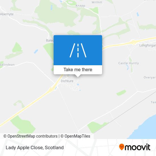 Lady Apple Close map