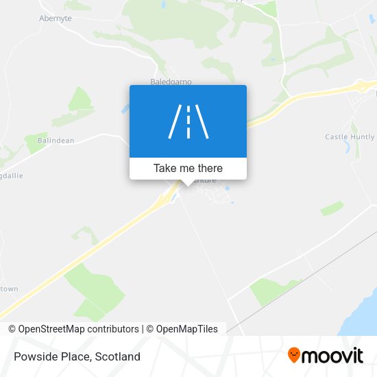 Powside Place map