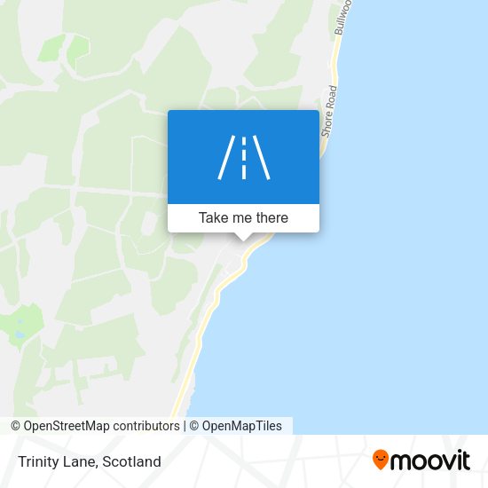 Trinity Lane map