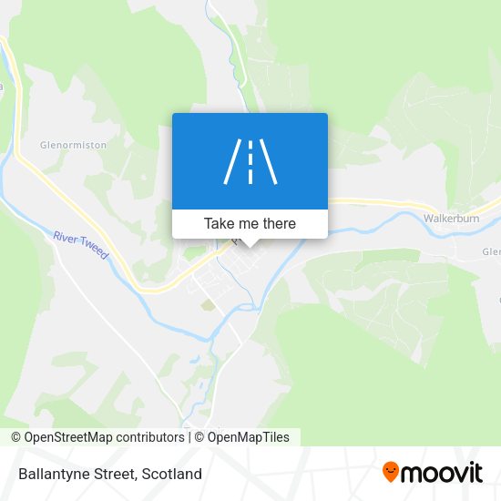Ballantyne Street map