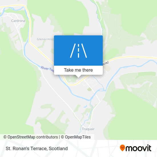 How to get to St. Ronan's Terrace in Innerleithen by Bus?