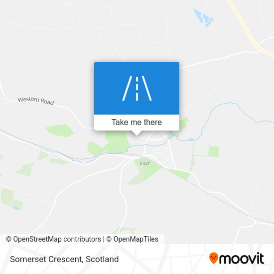 Somerset Crescent map
