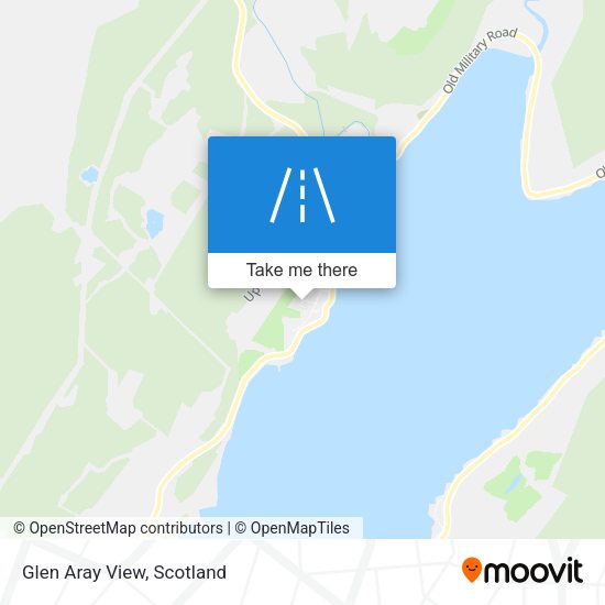 Glen Aray View map