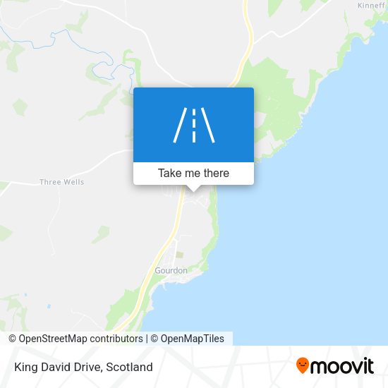 King David Drive map