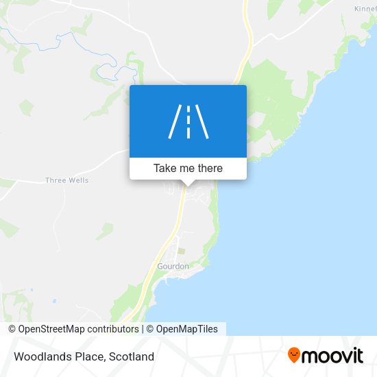 Woodlands Place map