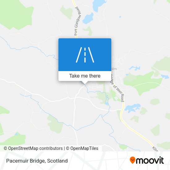 Pacemuir Bridge map