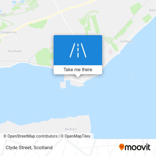 Clyde Street map
