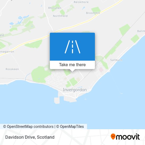 Davidson Drive map