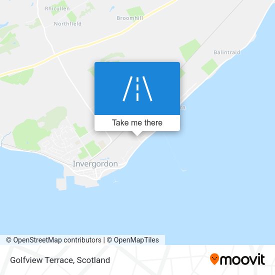 Golfview Terrace map