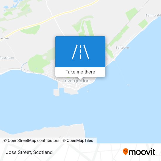 Joss Street map